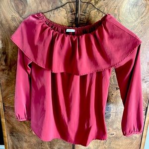 Off the shoulder top